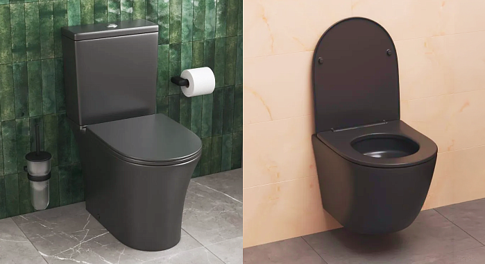 Современный дизайн и стиль напольных и подвесных унитазов JOKI!